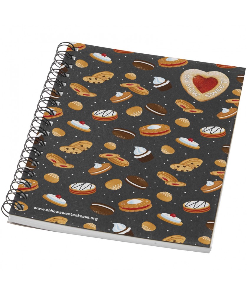 Carnets - Carnet de notes à spirales Desk-Mate ® A6 coloré | PRINTECOM