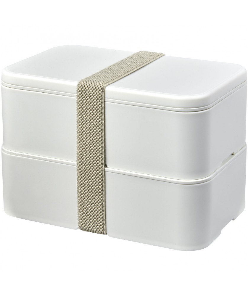 Vaisselle - Boite repas 700+700 ml MIYO Renew à deux blocs | PRINTECOM