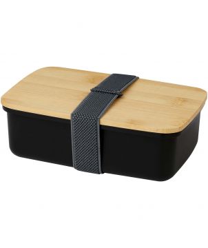 Boîte repas en plastique recyclé 500 ml personnalisée Mangi Vaisselle publicitaire