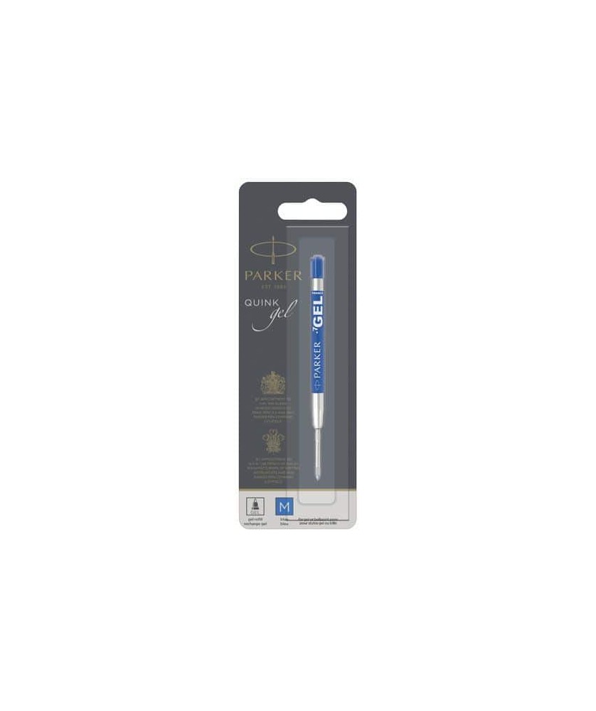 Cartouche pour stylo-bille à encre gel Parker (bleue)