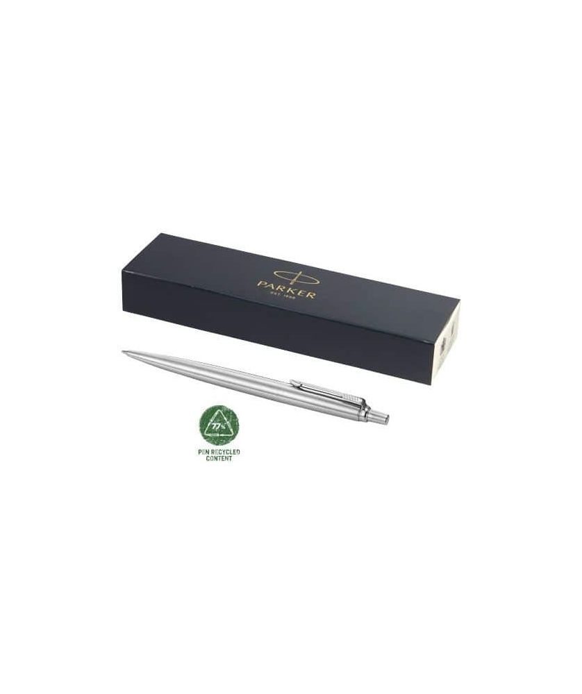 Stylo bille Parker Jotter acier inoxydable (encre noire)