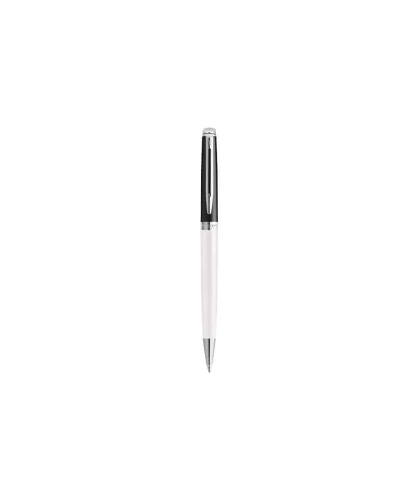 Stylo roller Waterman Hémisphère avec habillage palladium (encre bleue)