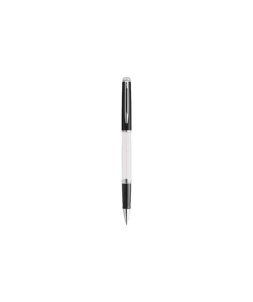 Stylo roller Waterman Hémisphère avec habillage palladium (encre noire)