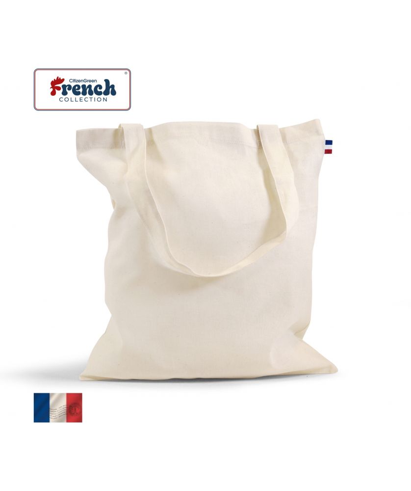 Shopping côte 120g babette personnalisé Made in France Printécom - Objets et Supports Publicitaires publicitaire
