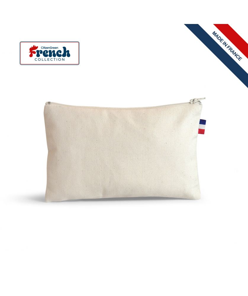 Trousse bio 280g maxine personnalisée Made in France Printécom - Objets et Supports Publicitaires publicitaire