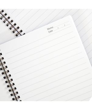 Cahier spirale A5 memento personnalisé Made in France Printécom - Objets et Supports Publicitaires publicitaire