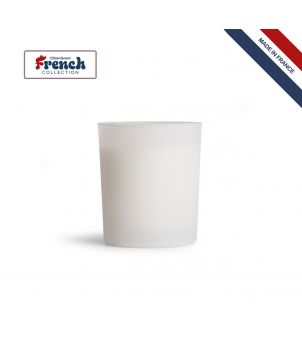 Bougie en verre 140g (30h) personnalisée Made in France Printécom - Objets et Supports Publicitaires publicitaire