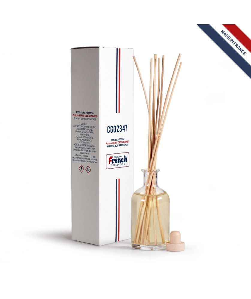 Diffuseur de parfum 100 ml personnalisé Made in France
