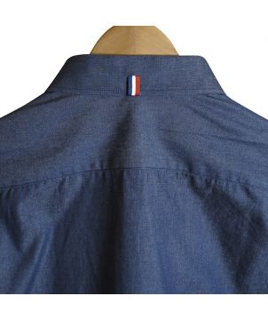 Chemise denim lachem personnalisée Made in France Printécom - Objets et Supports Publicitaires publicitaire