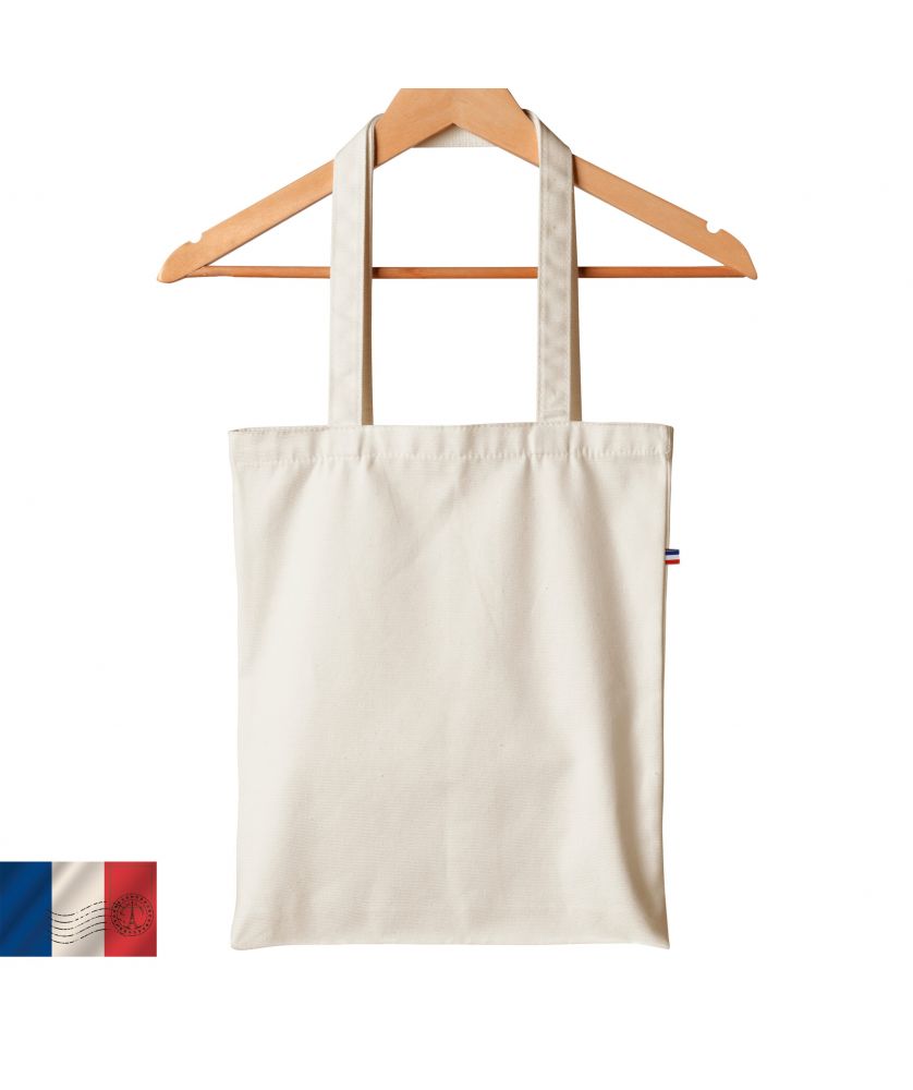 Shopping bio 165g lucette personnalisé Made in France Printécom - Objets et Supports Publicitaires publicitaire