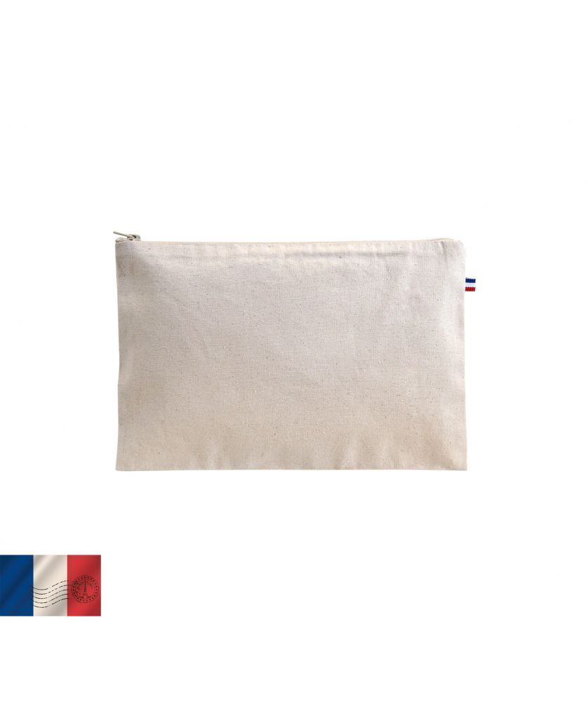 Trousse bio 280g léontine personnalisée Made in France Printécom - Objets et Supports Publicitaires publicitaire