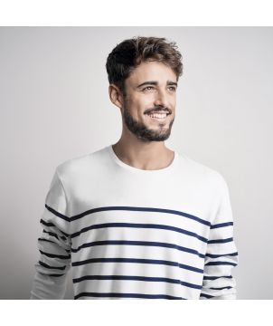 Marinière bio 230g malo personnalisée Made in France Printécom - Objets et Supports Publicitaires publicitaire