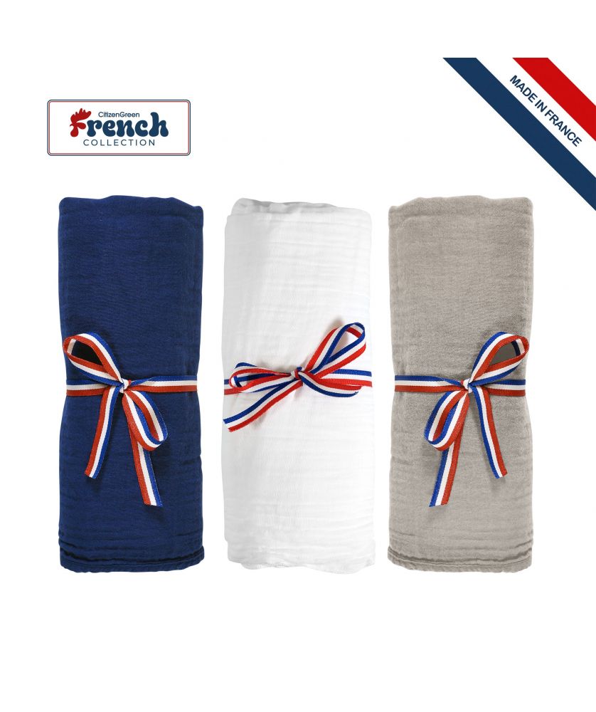 Chèche coton 110g morgan personnalisé Made in France Printécom - Objets et Supports Publicitaires publicitaire