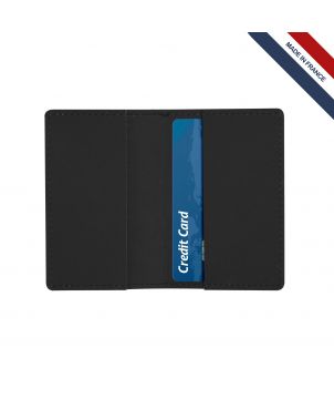 Porte cartes en cuir régénéré personnalisé Made in France Printécom - Objets et Supports Publicitaires publicitaire