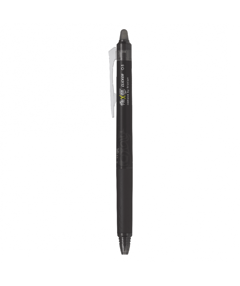 Stylo Frixion clicker et point clicker noir