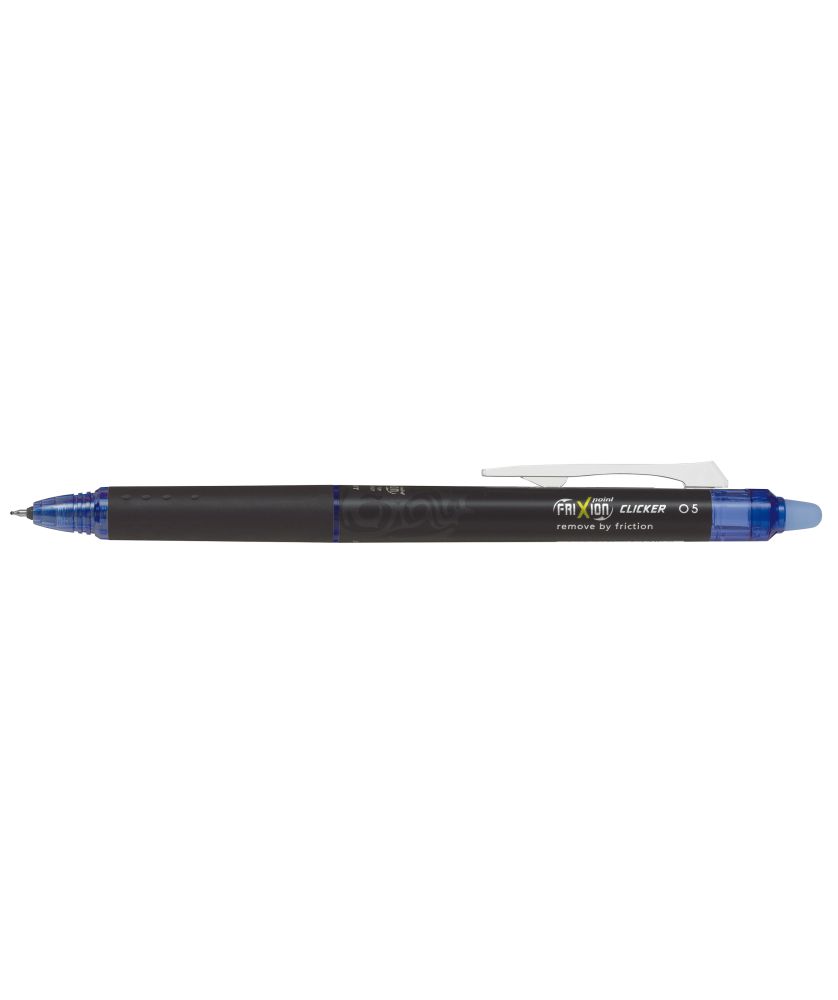 Stylo à encre effaçable FriXion Clicker personnalisé (bleu) Écriture MIF publicitaire