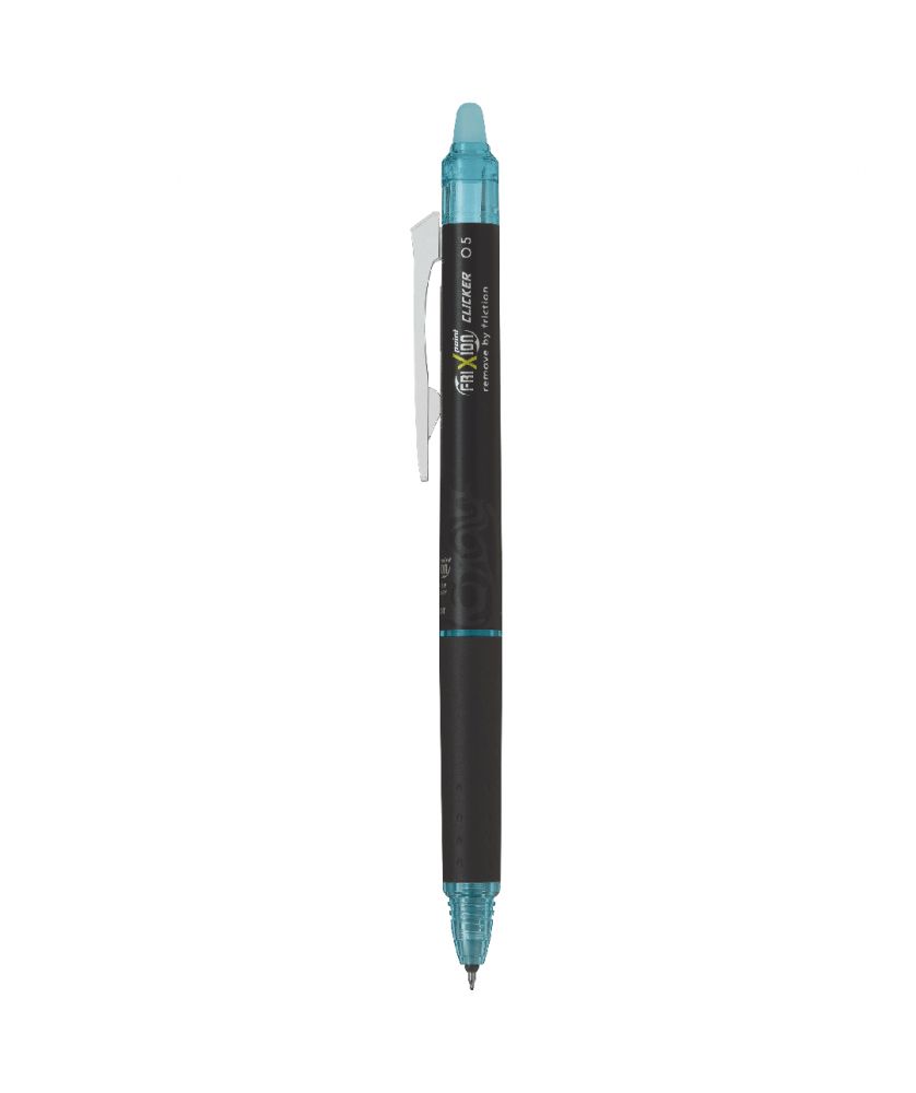Stylo à encre effaçable FriXion Clicker personnalisé (turquoise) Écriture MIF publicitaire