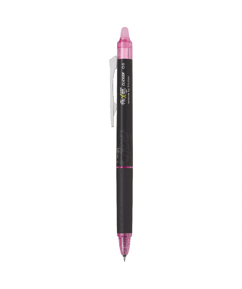 Stylo Frixion clicker et point clicker rose