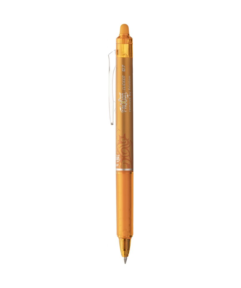 Stylo à encre effaçable FriXion Clicker personnalisé (abricot) Écriture MIF publicitaire