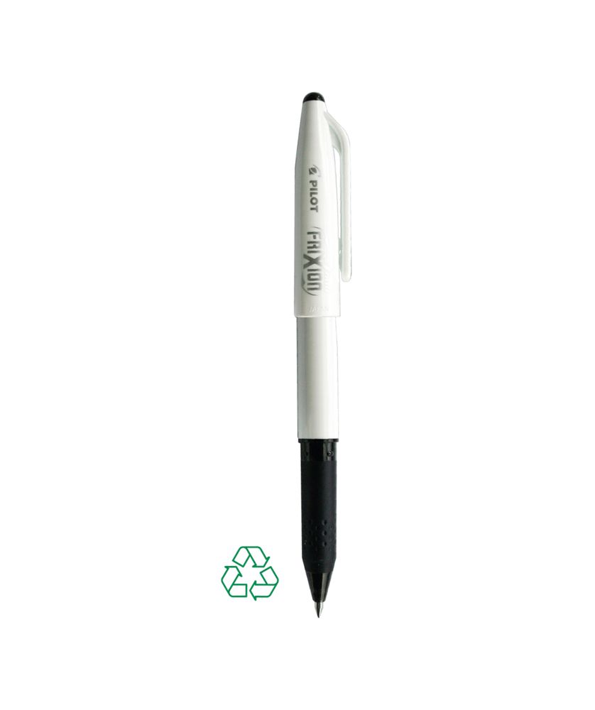 Stylo à encre effaçable FriXion Ball personnalisé (blanc) Écriture MIF publicitaire