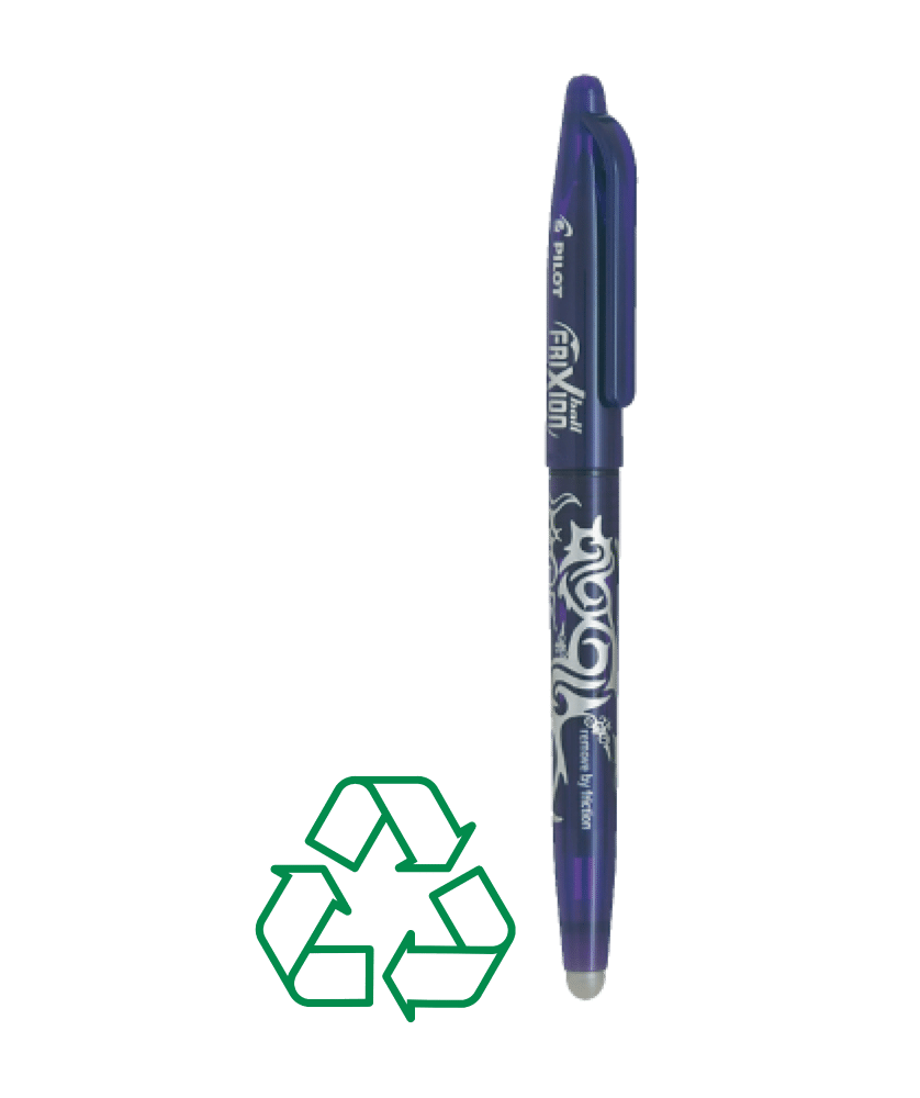 Stylo Frixion violet