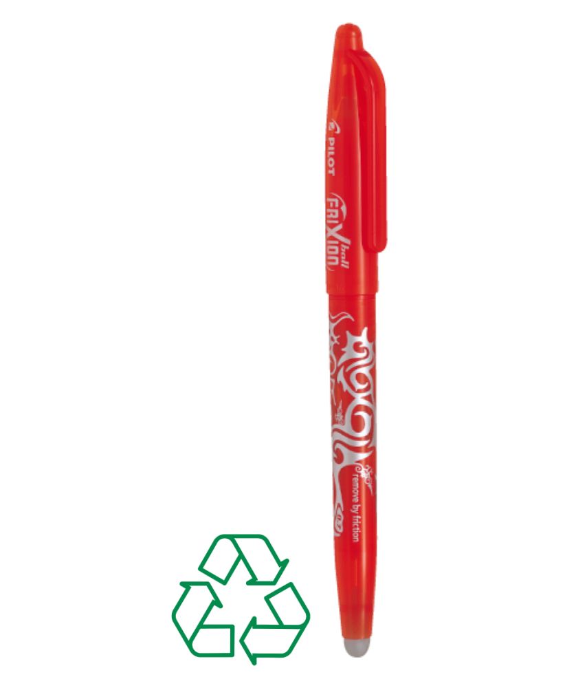 Stylo à encre effaçable FriXion personnalisé (orange) Écriture MIF publicitaire