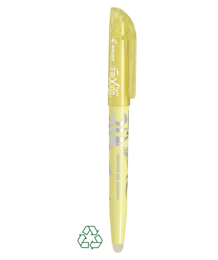 Surligneur effaçable FriXion Light Soft personnalisé (jaune) Écriture MIF publicitaire