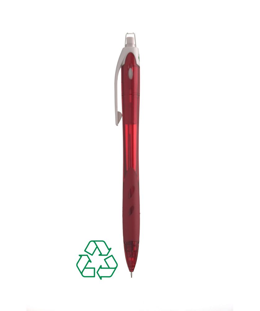 Stylo Rexgrip PM personnalisé (rouge) Écriture MIF publicitaire