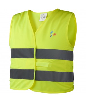 Printécom - Objets et Supports Publicitaires - Gilet de sécurité réfléchissant pour les enfants HW1 (XS) | PRINTECOM