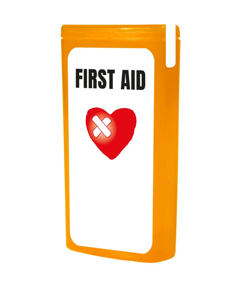Mini kit de premiers secours personnalisé MiniKit Printécom - Objets et Supports Publicitaires publicitaire