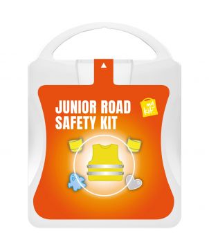 Kit sécurité enfant avec chasuble et brassards personnalisé MyKit Medium Junior Printécom - Objets et Supports Publicitaires ...