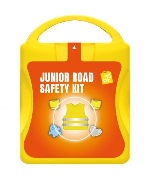 Kit sécurité enfant avec chasuble et brassards personnalisé MyKit Medium Junior