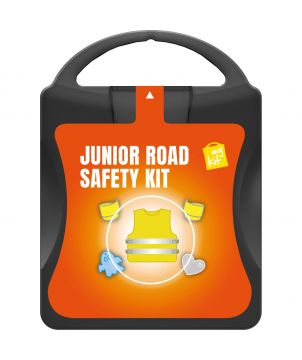 Kit sécurité enfant avec chasuble et brassards personnalisé MyKit Medium Junior Printécom - Objets et Supports Publicitaires ...