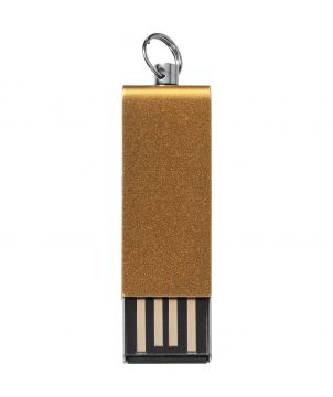 Mini clé USB rotative en aluminium personnalisée Printécom - Objets et Supports Publicitaires publicitaire