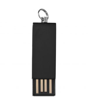 Mini clé USB rotative en aluminium personnalisée Printécom - Objets et Supports Publicitaires publicitaire