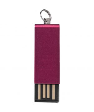 Mini clé USB rotative en aluminium personnalisée Printécom - Objets et Supports Publicitaires publicitaire