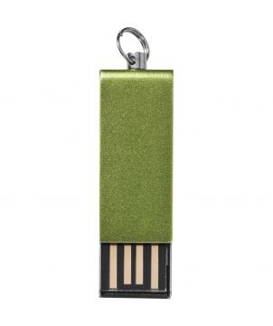 Mini clé USB rotative en aluminium personnalisée Printécom - Objets et Supports Publicitaires publicitaire