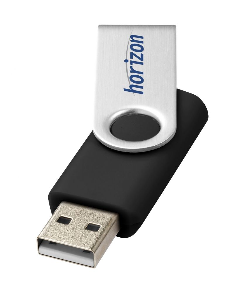 Clé USB rotative basique personnalisée Rotate Printécom - Objets et Supports Publicitaires publicitaire