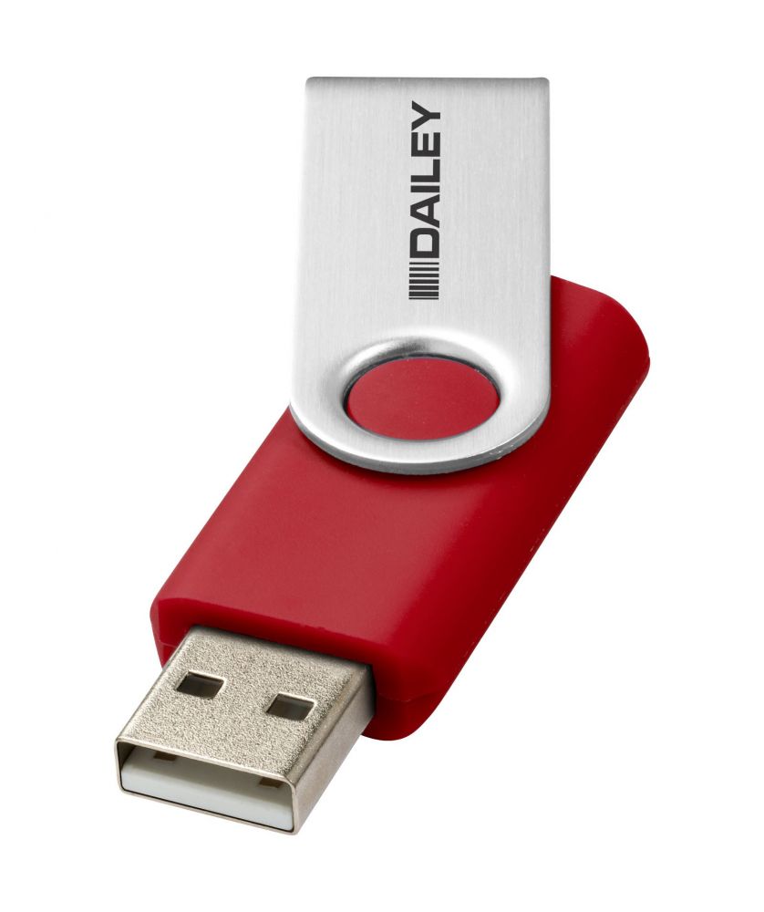 Clé USB rotative basique personnalisée Rotate