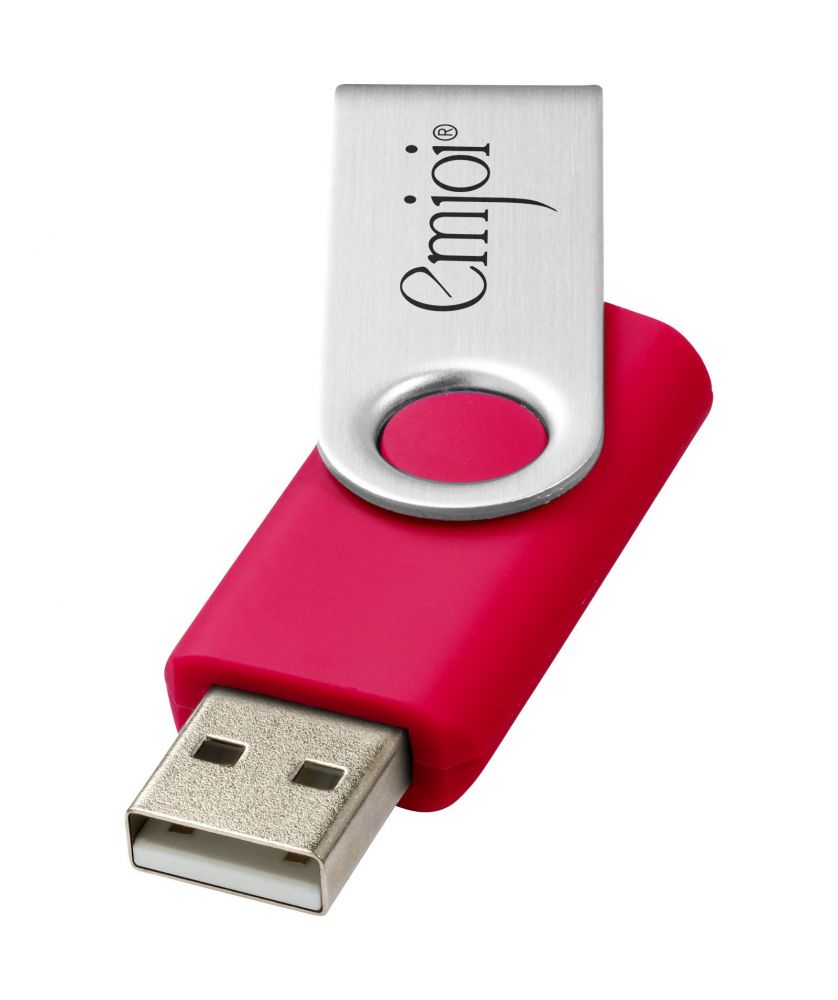 Clé USB rotative basique personnalisée Rotate Printécom - Objets et Supports Publicitaires publicitaire