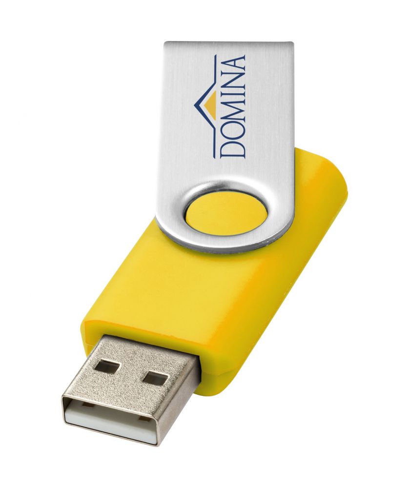 Clé USB rotative basique personnalisée Rotate