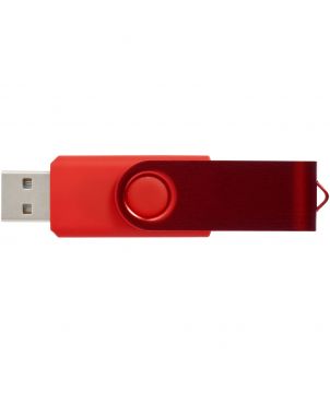 Clé USB rotative métallisée personnalisée Rotate Printécom - Objets et Supports Publicitaires publicitaire