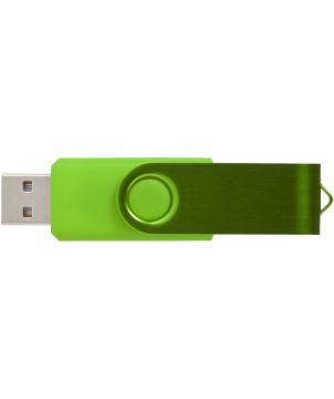Clé USB rotative métallisée personnalisée Rotate Printécom - Objets et Supports Publicitaires publicitaire