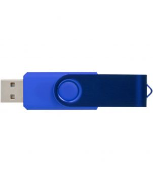 Clé USB rotative métallisée personnalisée Rotate Printécom - Objets et Supports Publicitaires publicitaire