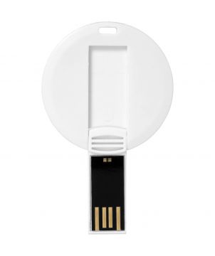 Clé USB en forme de jeton rond personnalisée Printécom - Objets et Supports Publicitaires publicitaire