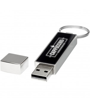 Printécom - Objets et Supports Publicitaires - Clé USB lumineuse rectangulaire | PRINTECOM