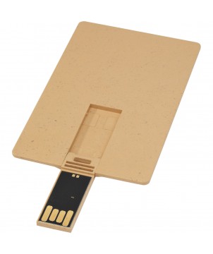 Printécom - Objets et Supports Publicitaires - Clé USB biodégradable rectangulaire en forme de carte de crédit | PRINTECOM