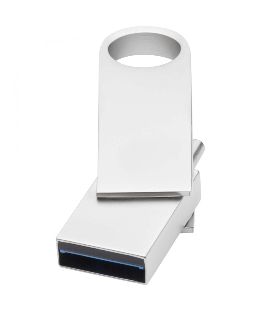 Printécom - Objets et Supports Publicitaires - Clé USB 3.0 type C ronde | PRINTECOM