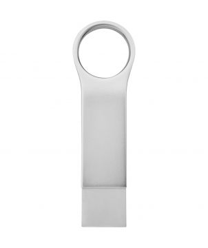 Grande clé USB-C 3.0 ronde métallique personnalisée Printécom - Objets et Supports Publicitaires publicitaire