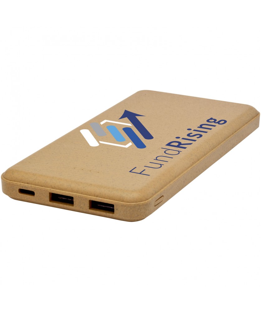 Printécom - Objets et Supports Publicitaires - Batterie de secours Eco 10.000 mAh | PRINTECOM